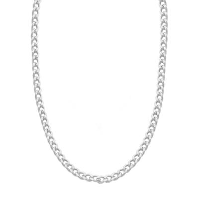 Dây chuyền nam Vàng trắng Ý 18K H2