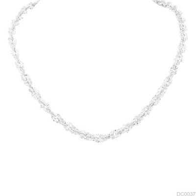 Dây chuyền nam vàng trắng H4