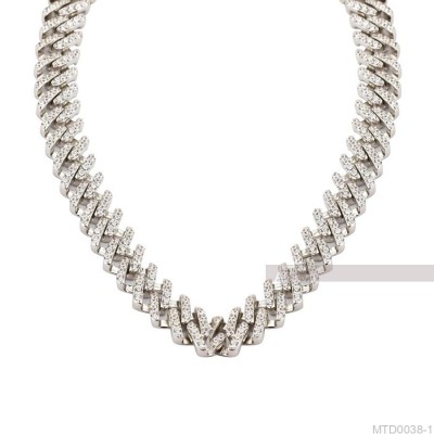 DÂY CHUYỀN VÀNG TRẮNG 10K H1