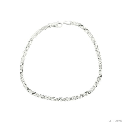 LẮC TAY VÀNG TRẮNG 10K H3