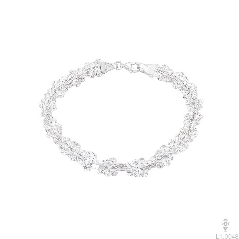 LẮC TAY VÀNG TRẮNG 18K