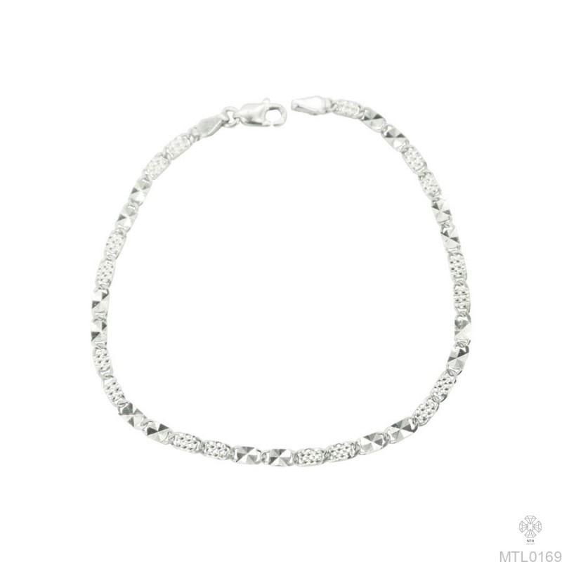 LẮC TAY VÀNG TRẮNG 10K H3